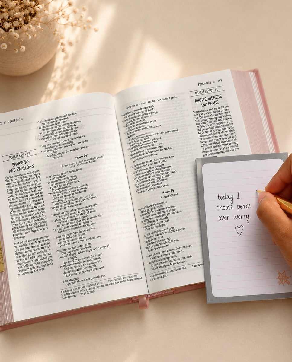 Christian Notepad | Walk by Faith Notepad | Faith-Based Stationery | Of Little Grace