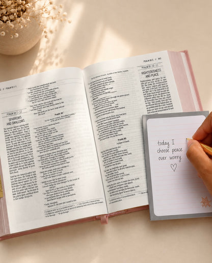 Christian Notepad | Walk by Faith Notepad | Faith-Based Stationery | Of Little Grace