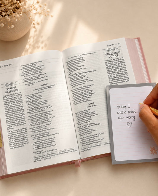 Christian Notepad | Walk by Faith Notepad | Faith-Based Stationery | Of Little Grace