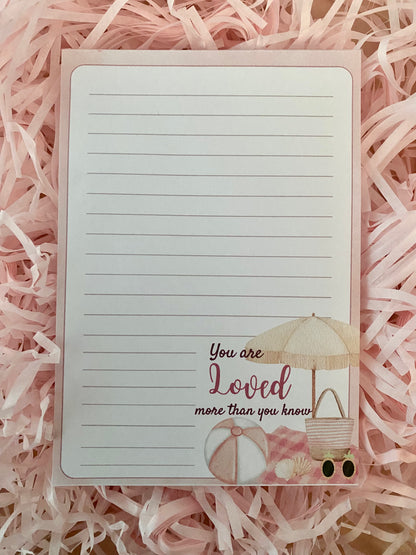Christian Notepad | Walk by Faith Notepad | Faith-Based Stationery | Of Little Grace