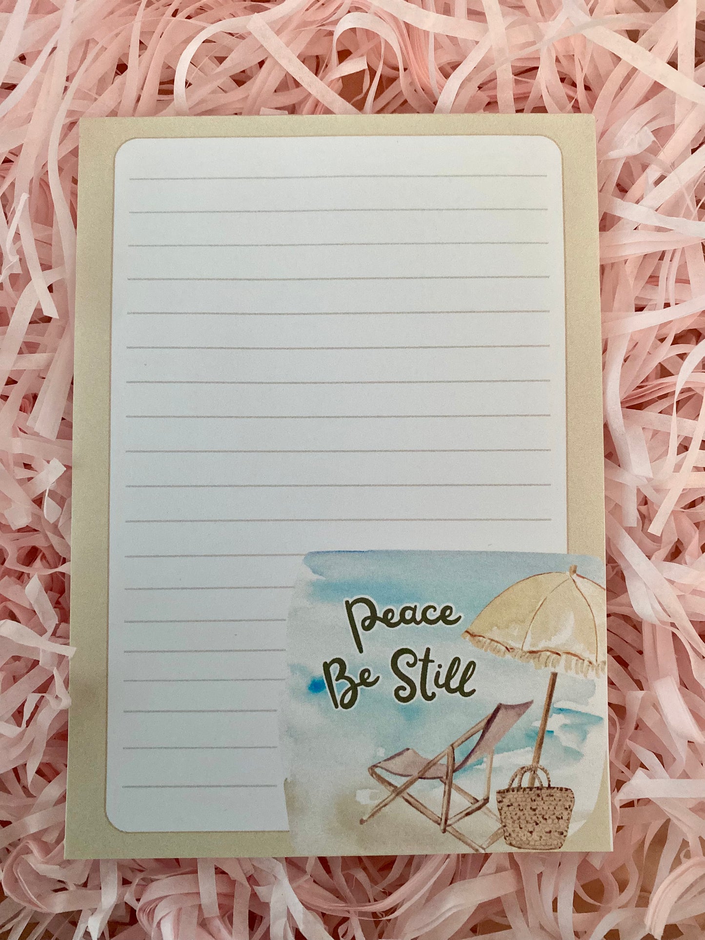 Christian Notepad | Walk by Faith Notepad | Faith-Based Stationery | Of Little Grace