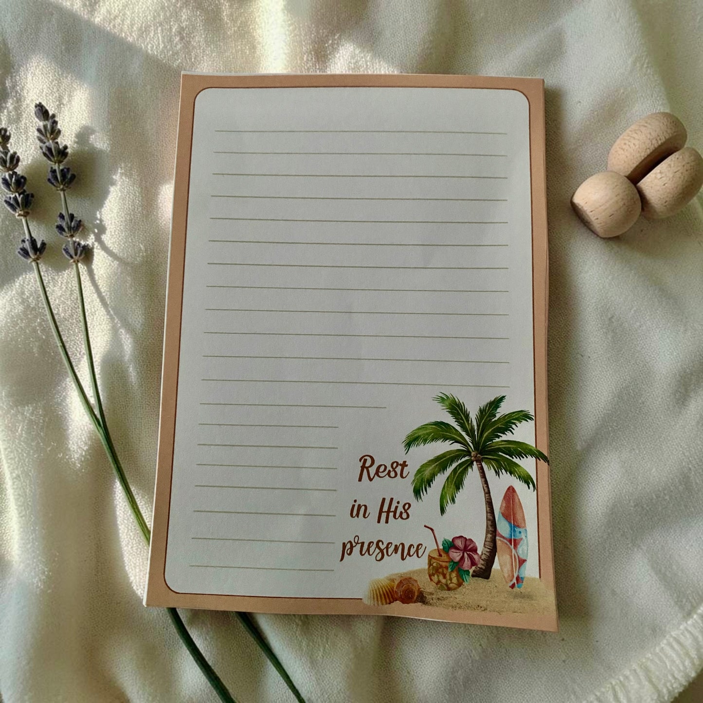 Christian Notepad | Walk by Faith Notepad | Faith-Based Stationery | Of Little Grace