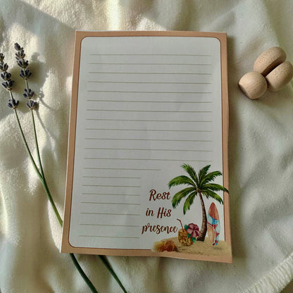 Christian Notepad | Walk by Faith Notepad | Faith-Based Stationery | Of Little Grace